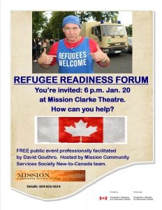 Refugee Forum poster